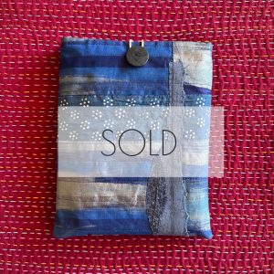 Book Sleeve - Silver Ocean